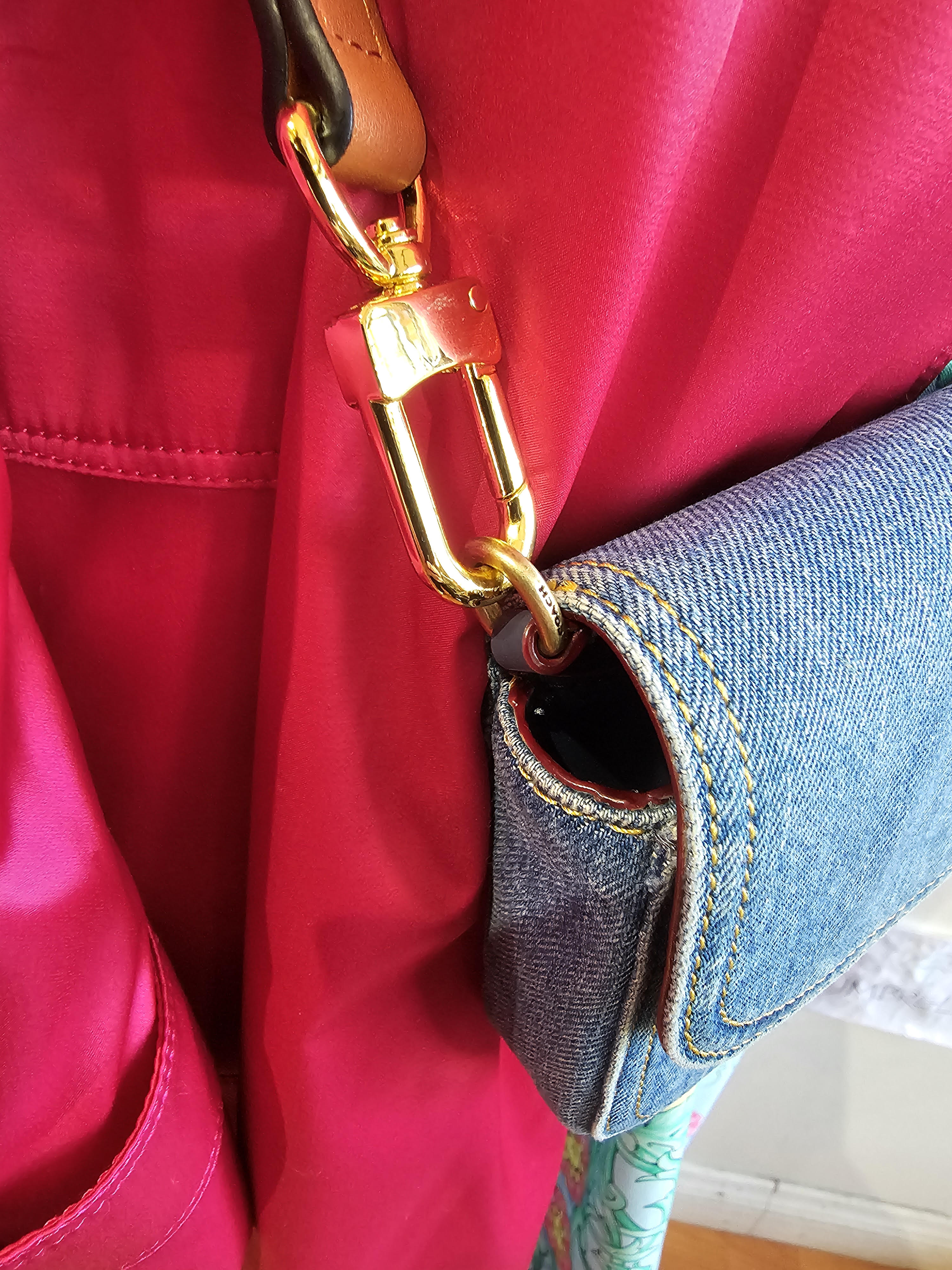 COACH crossbody "Hayden" denim purse